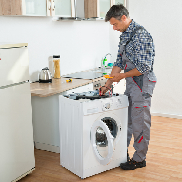 can you walk me through the steps of troubleshooting my washer issue in Brothertown WI